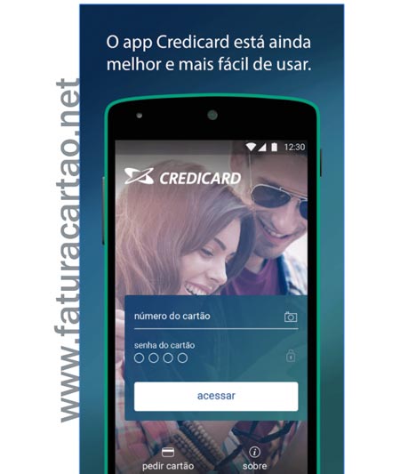 Aplicativo Credicard celular