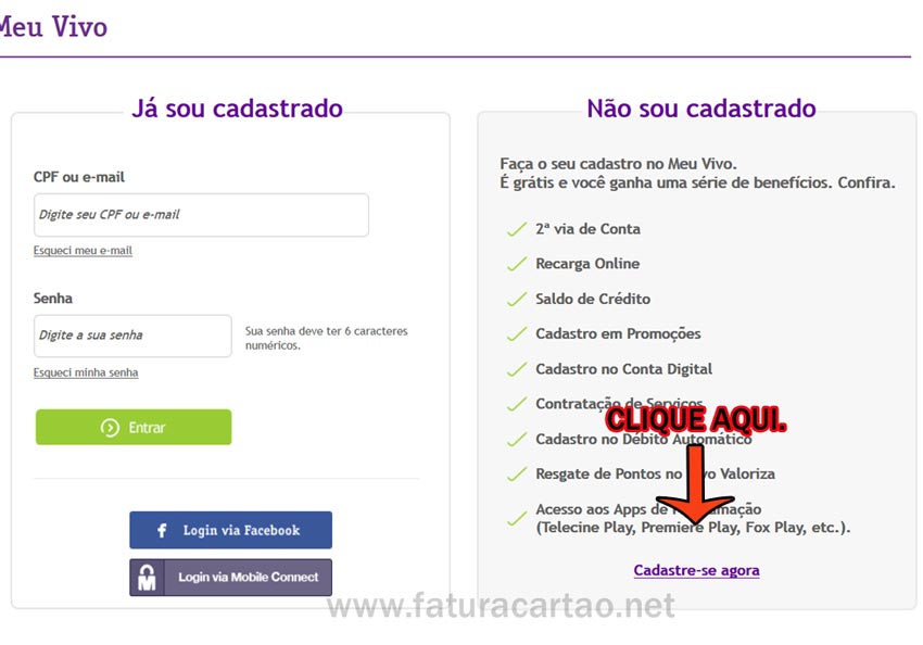 Fatura Vivo Móvel e Fixo Fatura Vivo Móvel e Fixo