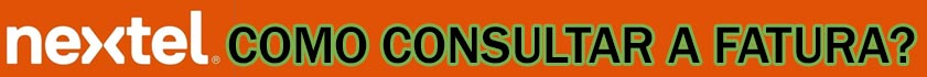 Nextel Fatura