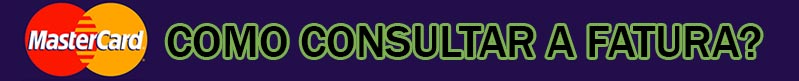 Fatura Mastercard